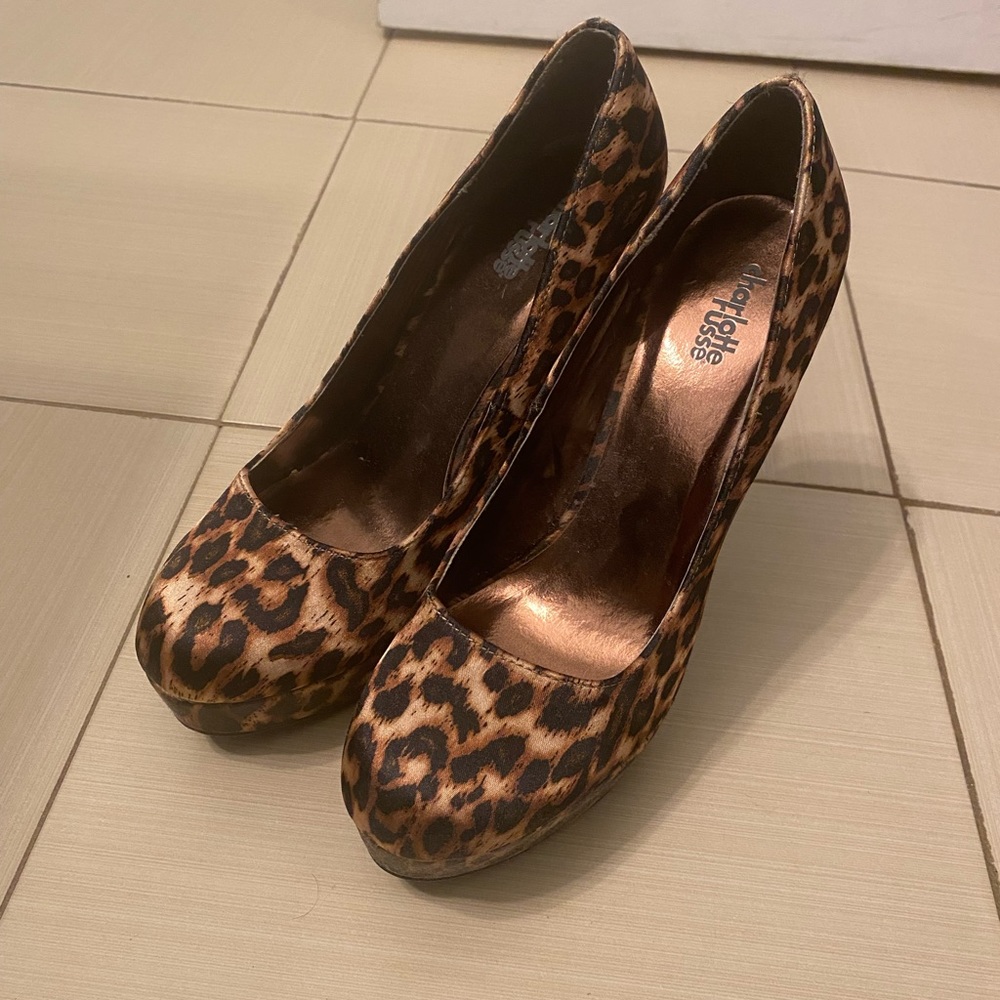 Leopard High Heels